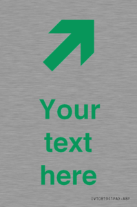 Custom Safe Condition inverse: Green Up right arrow